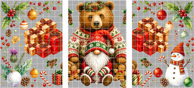 16oz Christmas-S 1457